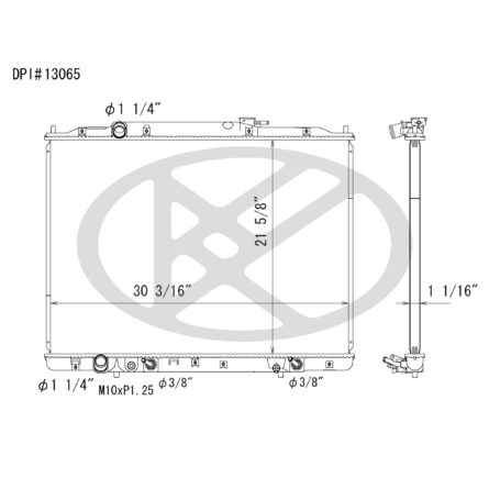 Koyorad A13065 Radiator