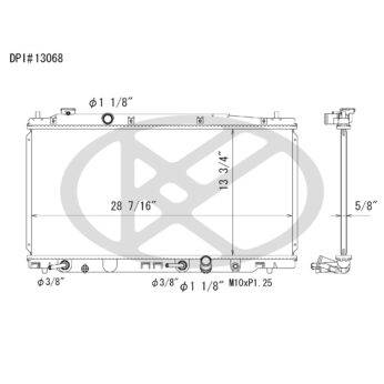 Koyorad A13068 Radiator