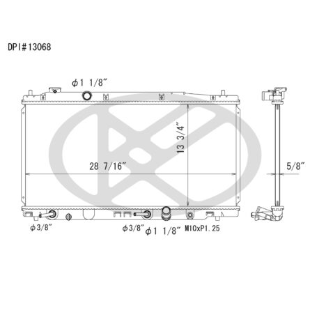 Koyorad A13068 Radiator