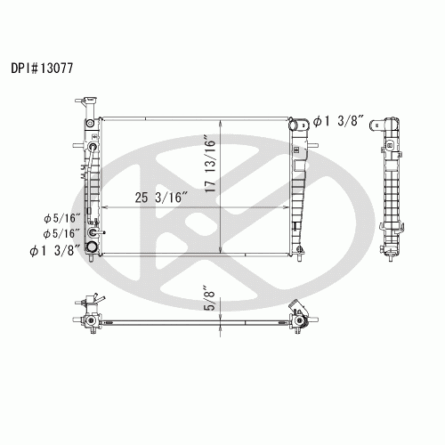 Koyorad A13077 Radiator