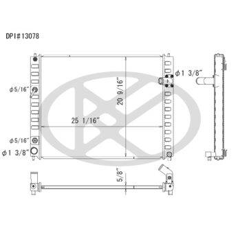 Koyorad A13078 Radiator