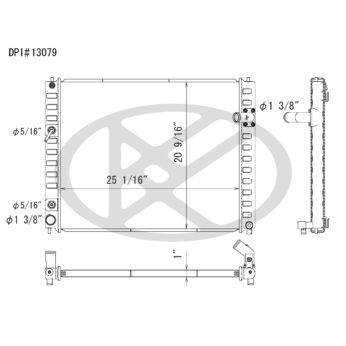 Koyorad A13079 Radiator
