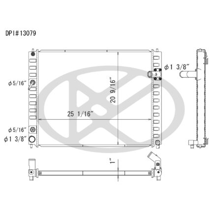 Koyorad A13079 Radiator