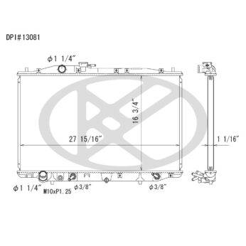Koyorad A13081 Radiator