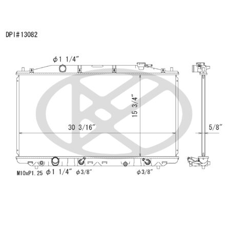 Koyorad A13082 Radiator