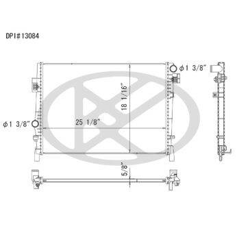 Koyorad A13084 Radiator