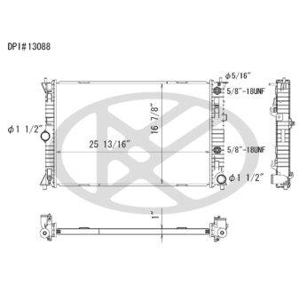 Koyorad A13088 Radiator
