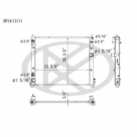 Koyorad A13111 Radiator