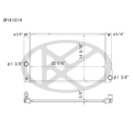 Koyorad A13119 Radiator