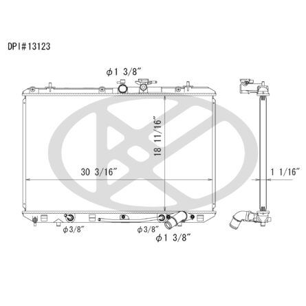 Koyorad A13123 Radiator