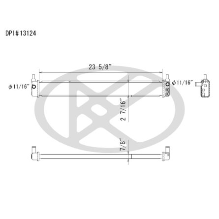 Koyorad A13124 Radiator