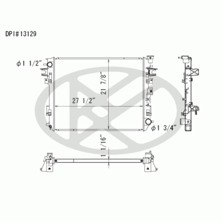 Koyorad A13129 Radiator