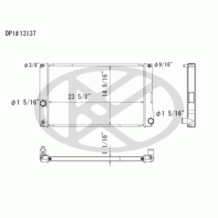 Koyorad A13137 Radiator