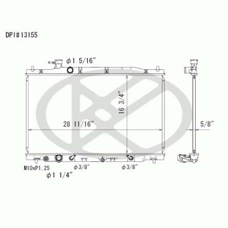 Koyorad A13155 Radiator