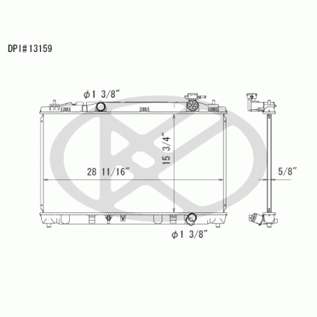 Koyorad A13159 Radiator