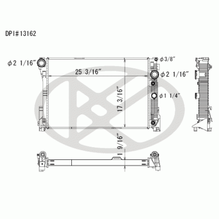 Koyorad A13162 Radiator