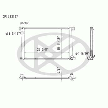 Koyorad A13167 Radiator