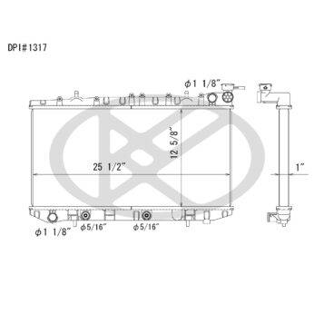 Koyorad A1317 Radiator