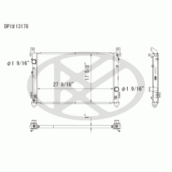Koyorad A13178 Radiator