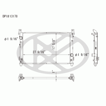 Koyorad A13178 Radiator