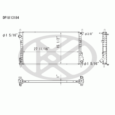 Koyorad A13184 Radiator