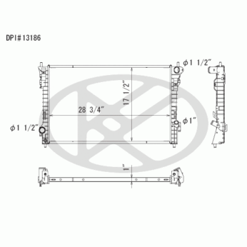 Koyorad A13186 Radiator