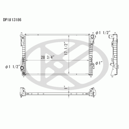 Koyorad A13186 Radiator