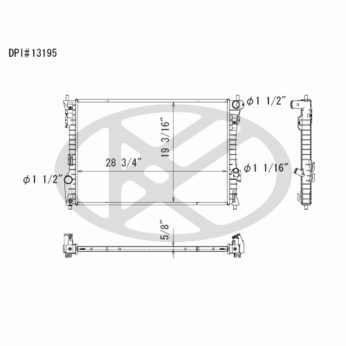 Koyorad A13195 Radiator