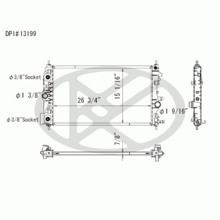 Koyorad A13199 Radiator