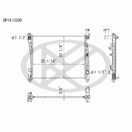 Koyorad A13200 Radiator