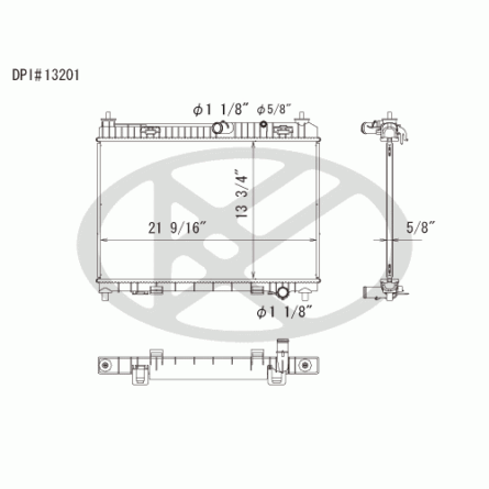 Koyorad A13201 Radiator