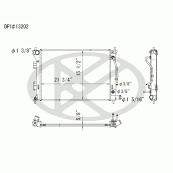 Koyorad A13202 Radiator
