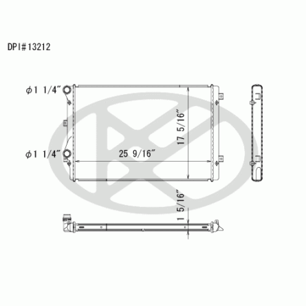 Koyorad A13212 Radiator