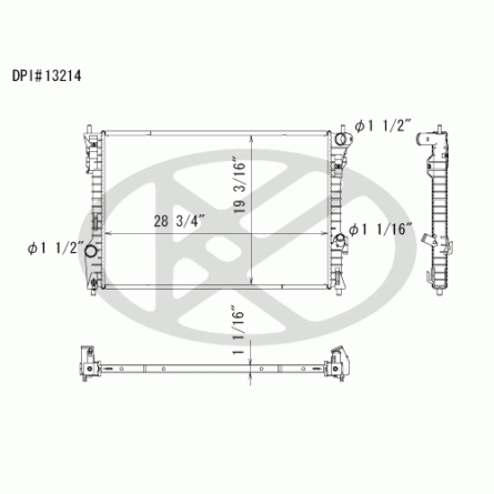 Koyorad A13214 Radiator