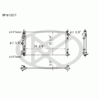 Koyorad A13217 Radiator