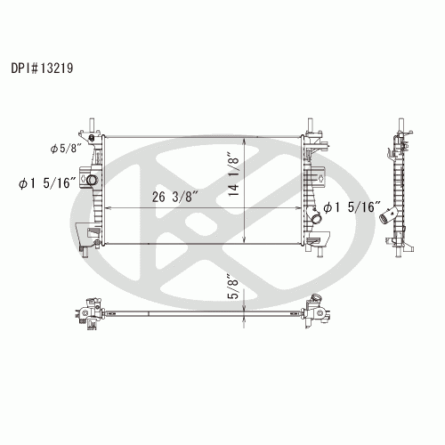 Koyorad A13219 Radiator