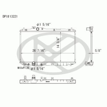 Koyorad A13221 Radiator