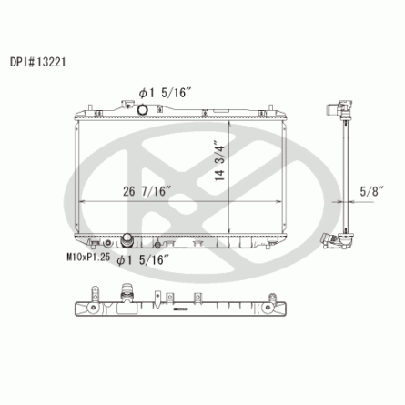 Koyorad A13221 Radiator