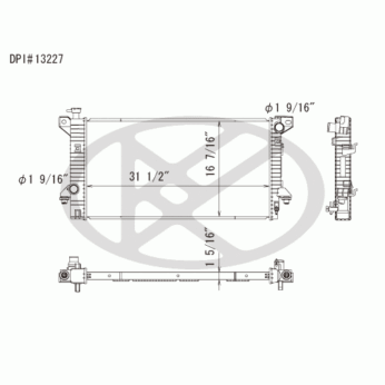 Koyorad A13227 Radiator