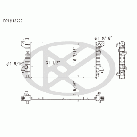 Koyorad A13227 Radiator