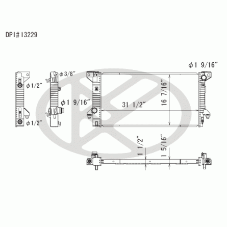 Koyorad A13229 Radiator