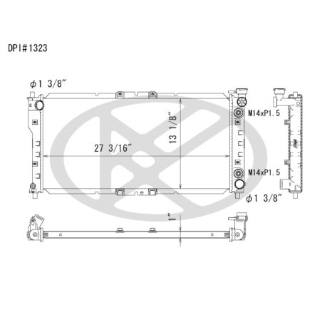 Koyorad A1323 Radiator