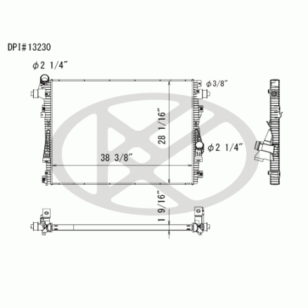 Koyorad A13230 Radiator