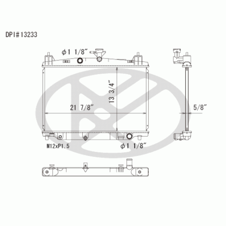 Koyorad A13233 Radiator