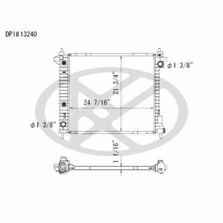 Koyorad A13240 Radiator