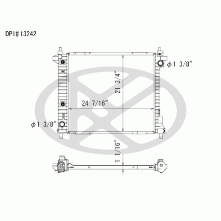 Koyorad A13242 Radiator