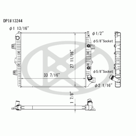 Koyorad A13244 Radiator