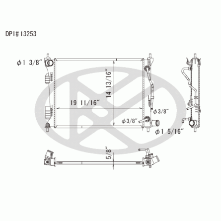 Koyorad A13253 Radiator