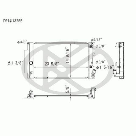 Koyorad A13255 Radiator