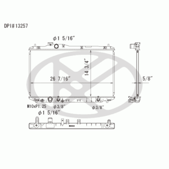 Koyorad A13257 Radiator